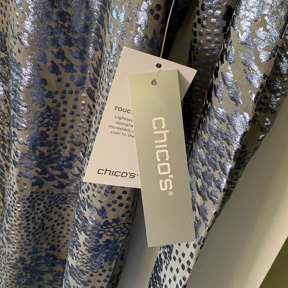 Chico’s top long sleeve - Picture 5 of 6